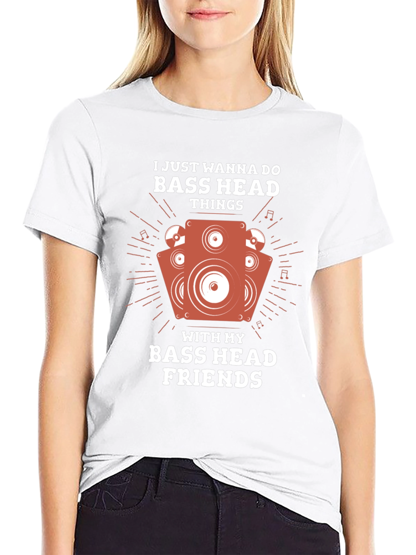 Bass Head T-Shirt - Music Lover Apparel
