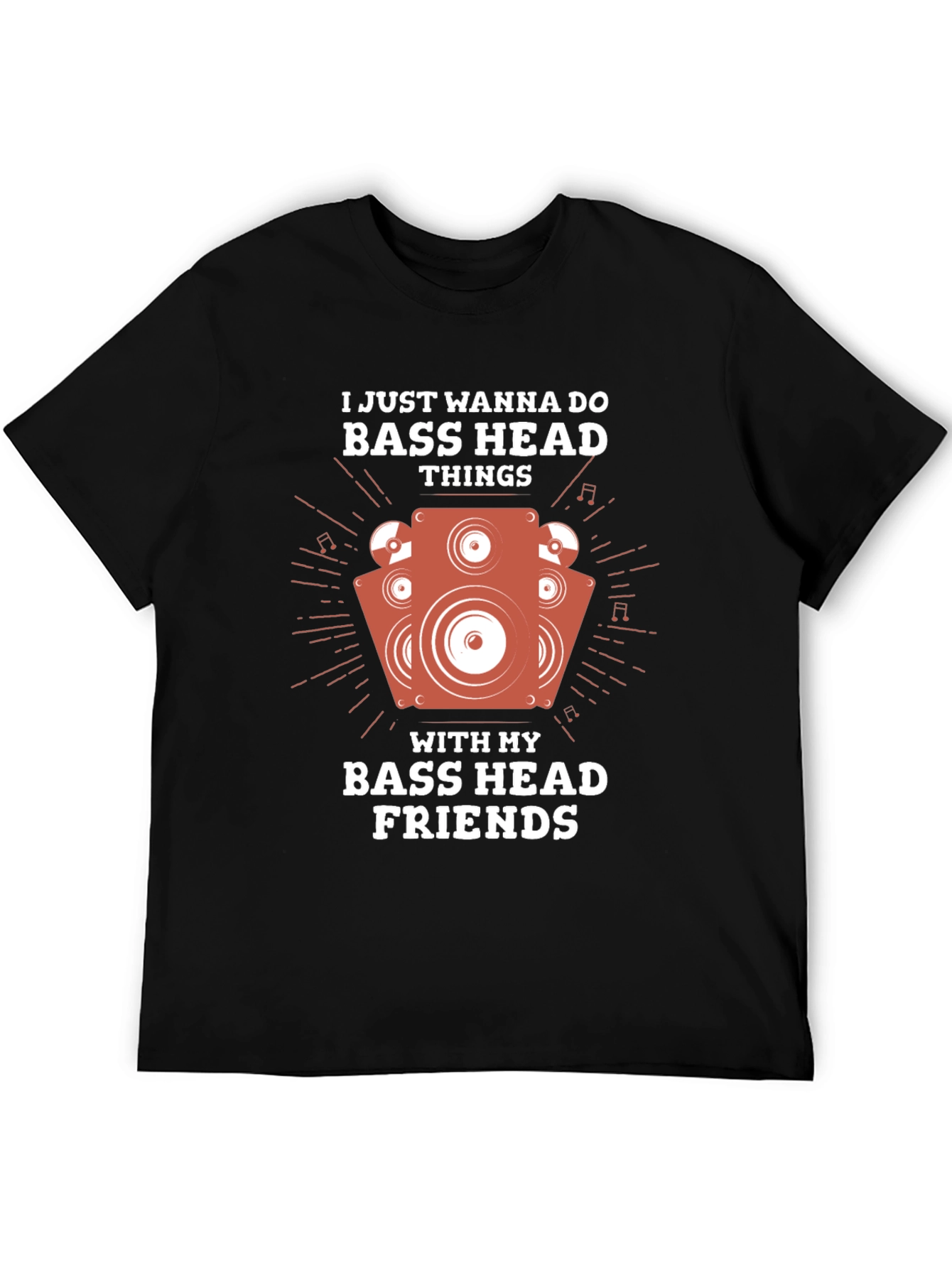 Bass Head T-Shirt - Music Lover Apparel