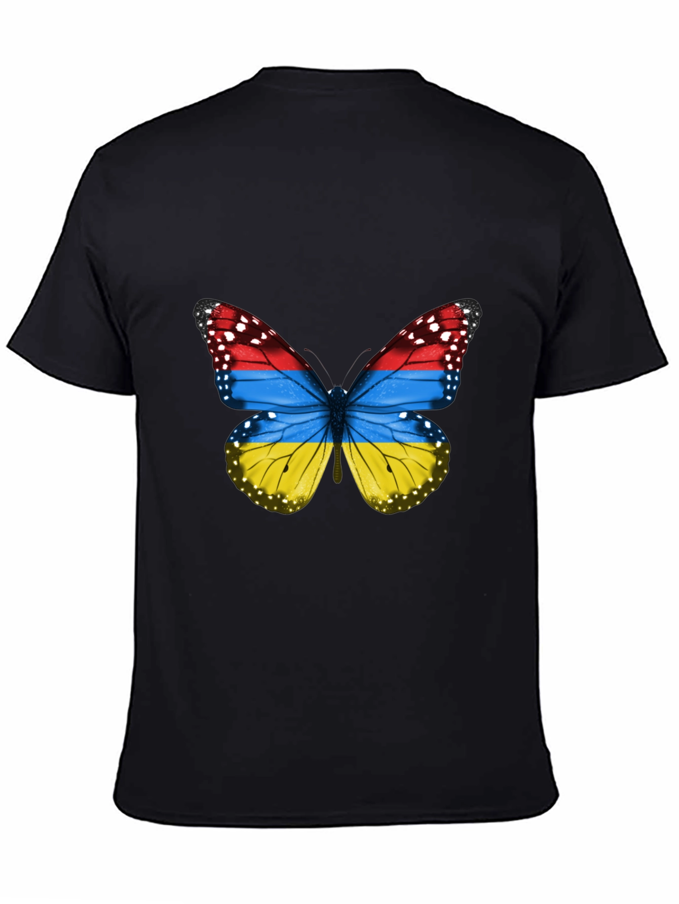 Armenian Flag Butterfly T-Shirt