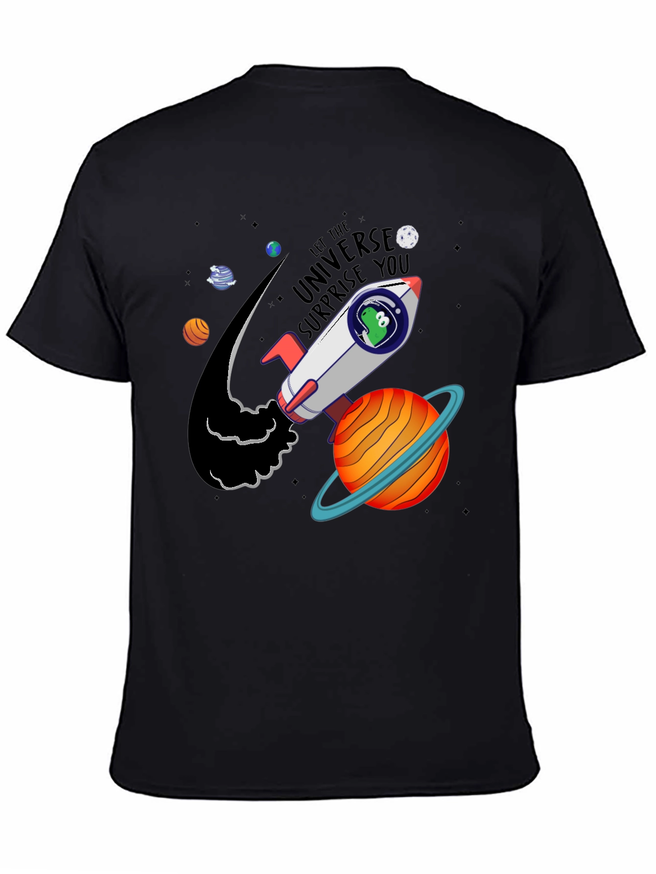 Space Adventure Tee: Let the Universe Surprise You!