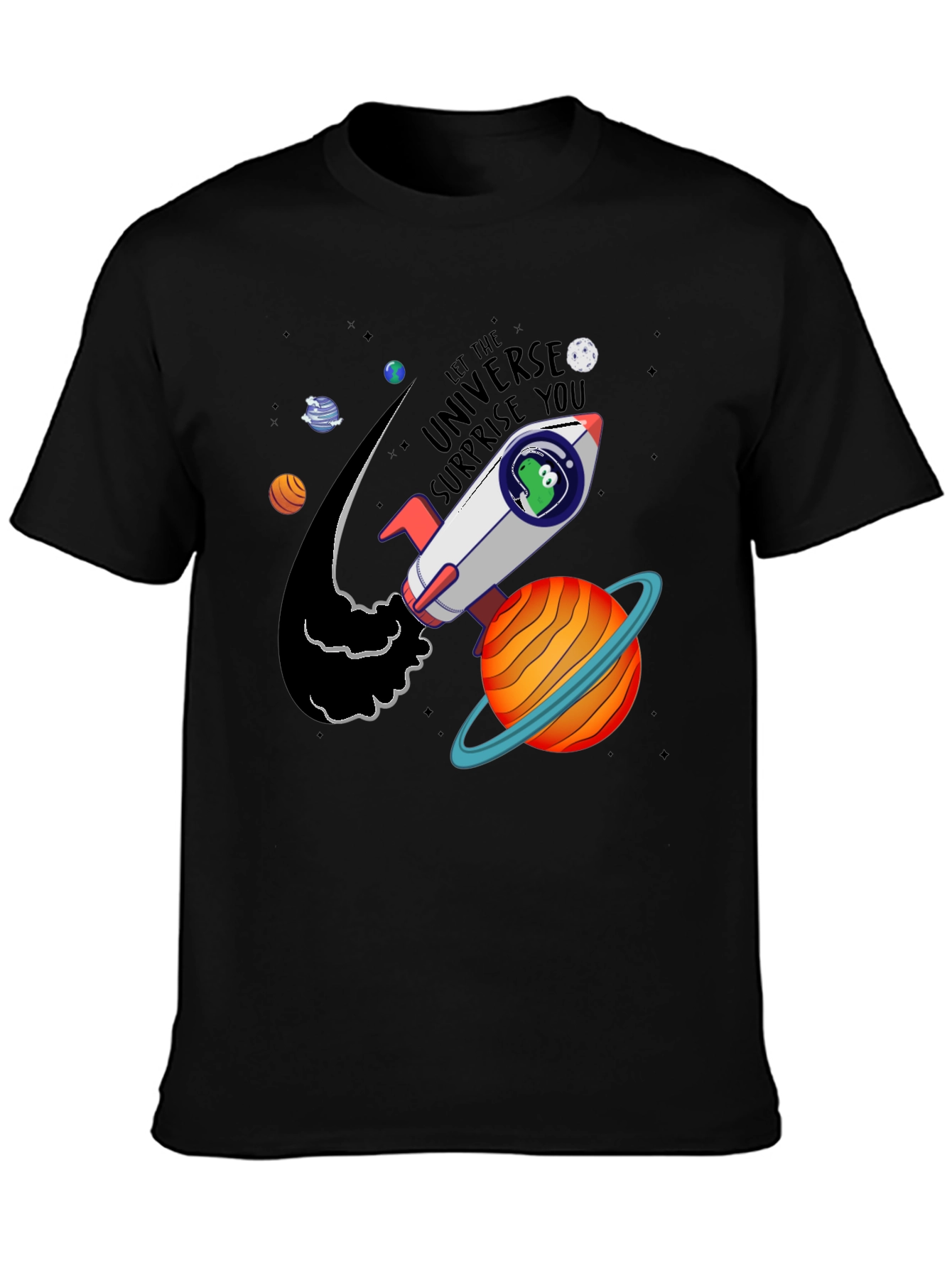 Space Adventure Tee: Let the Universe Surprise You!