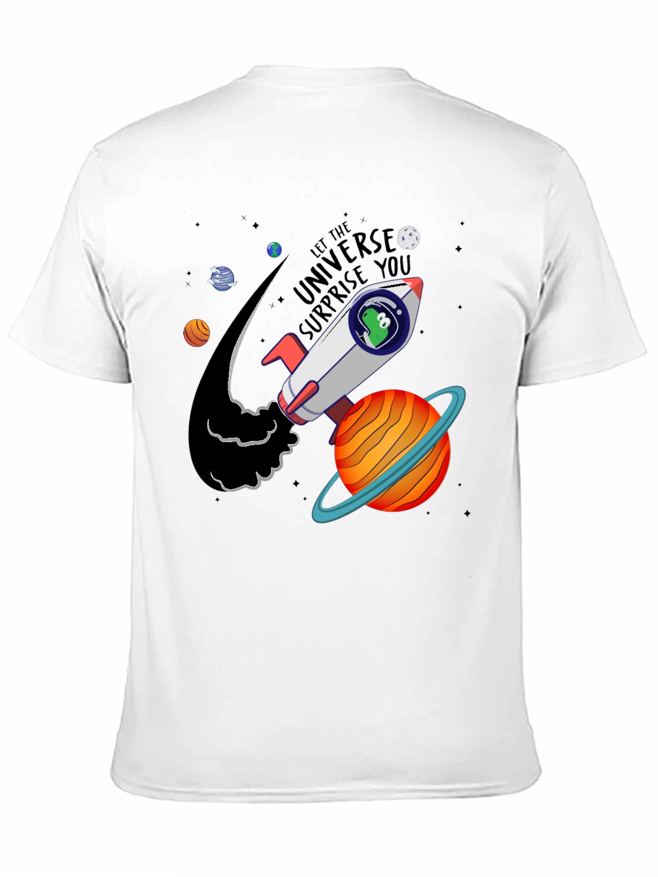 Space Adventure Tee: Let the Universe Surprise You!