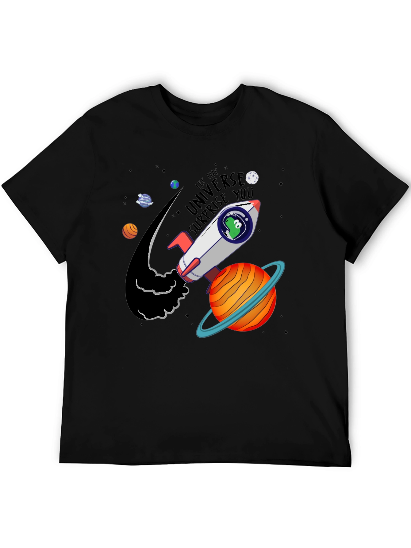 Space Adventure Tee: Let the Universe Surprise You!