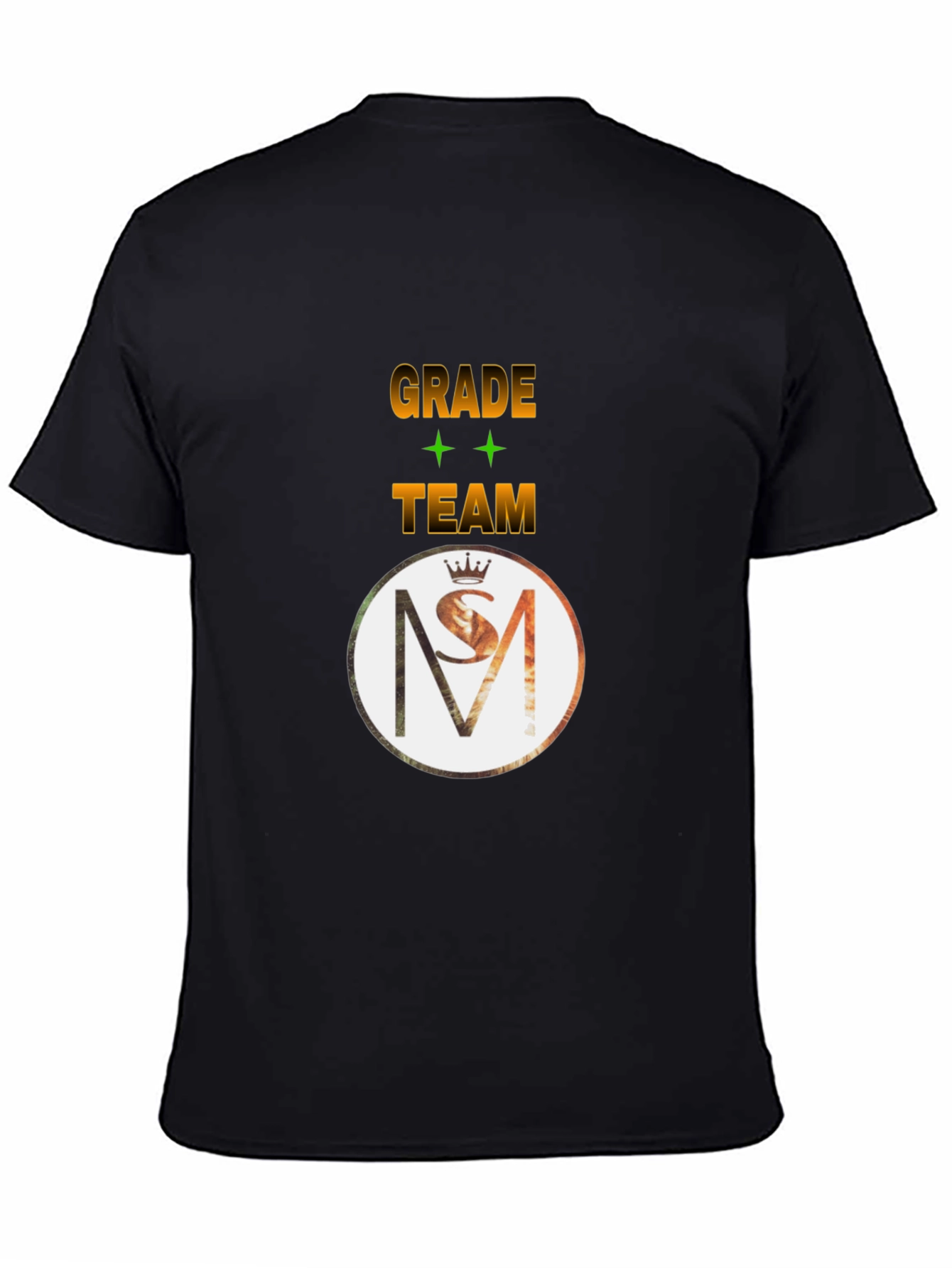 Grade Team Graphic Black T-Shirt