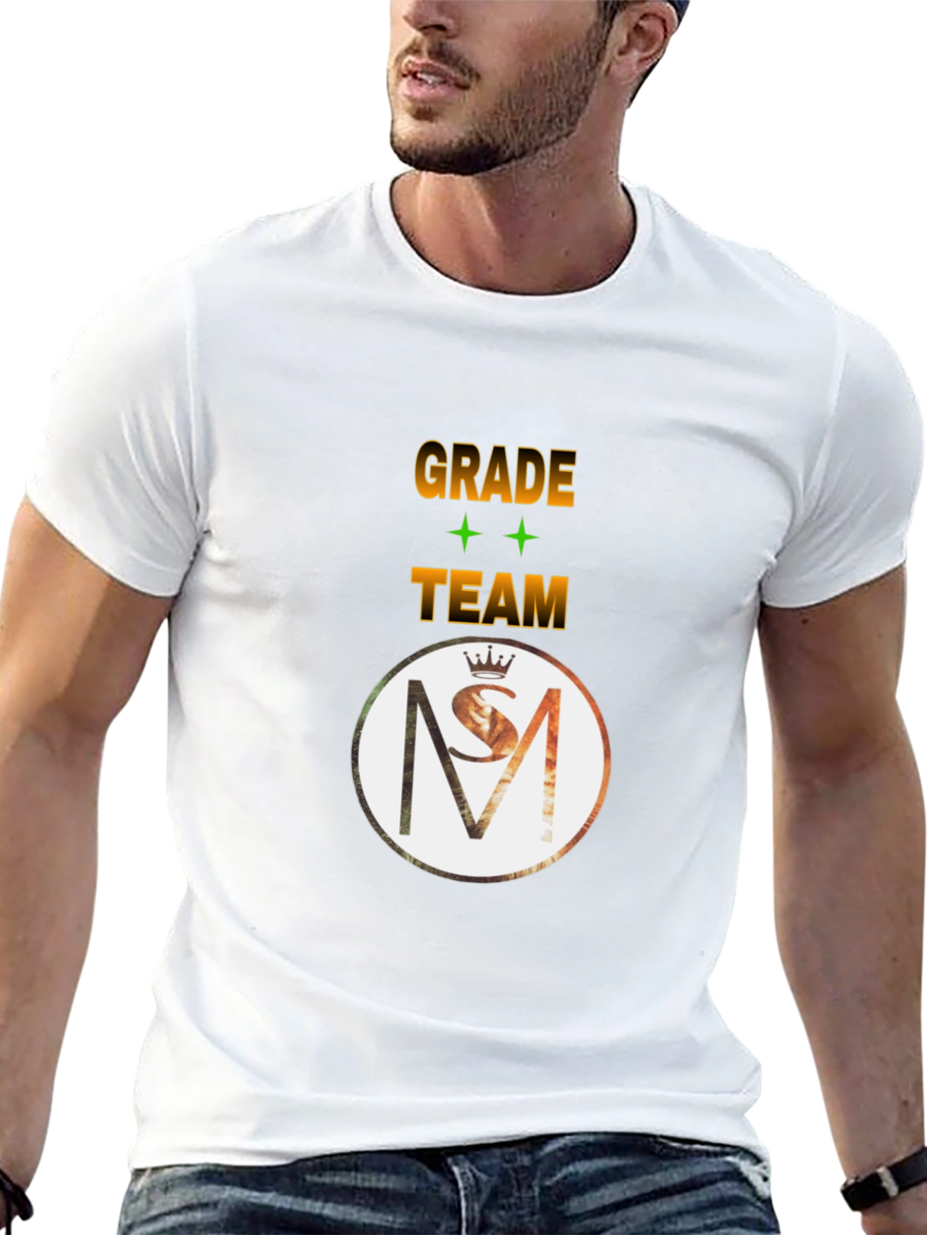 Grade Team Graphic Black T-Shirt