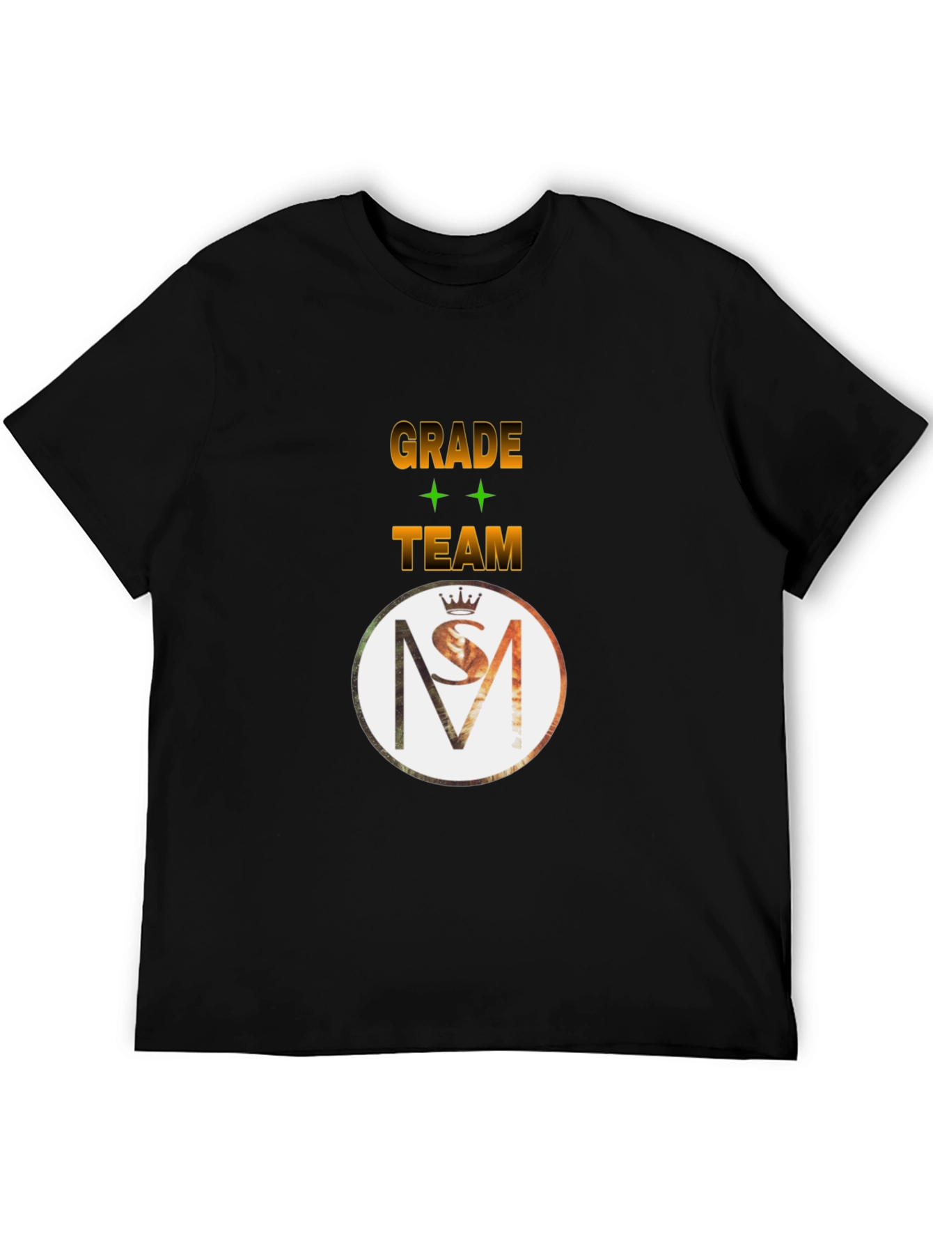 Grade Team Graphic Black T-Shirt