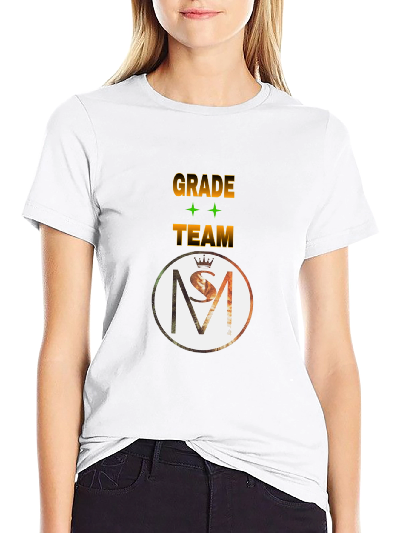 Grade Team Graphic Black T-Shirt