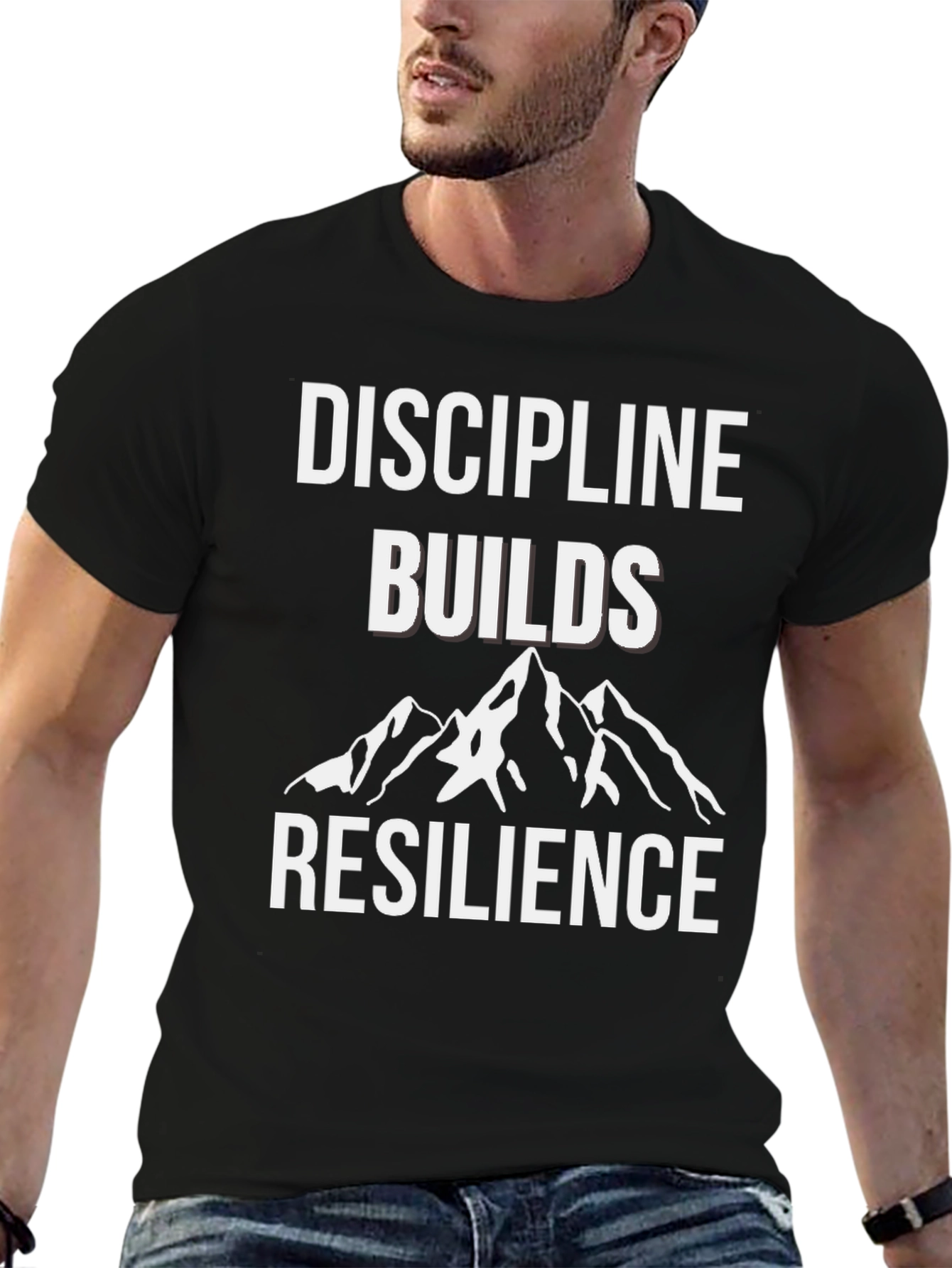 Discipline Builds Resilience Graphic T-Shirt