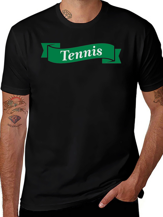 Tennis Banner Graphic T-Shirt