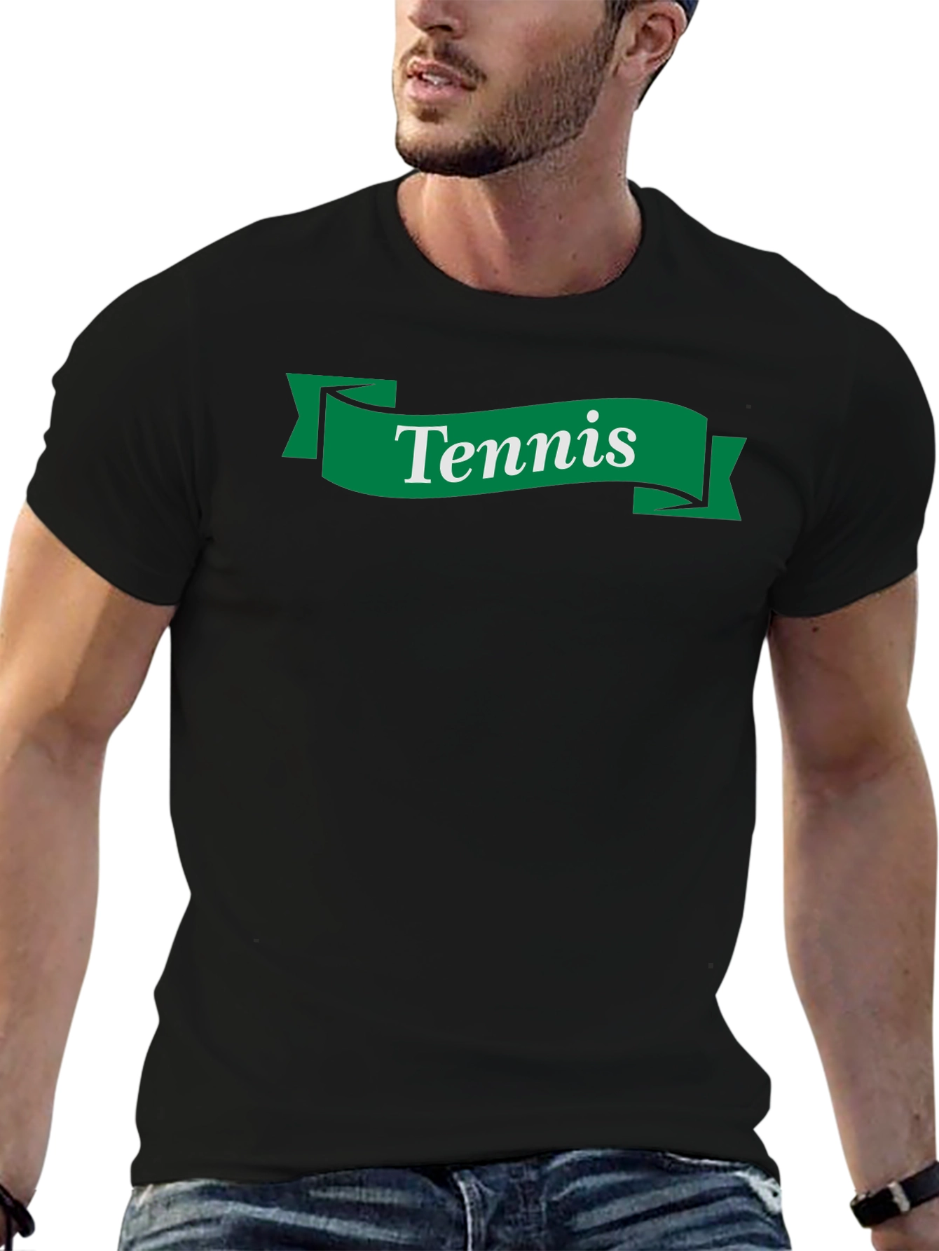 Tennis Banner Graphic T-Shirt