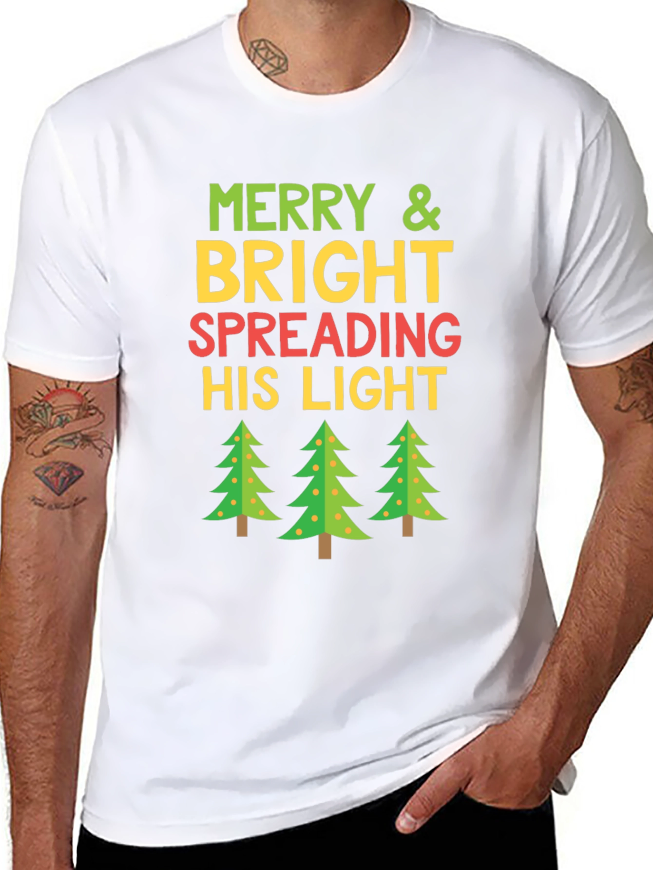 Merry & Bright Holiday T-Shirt