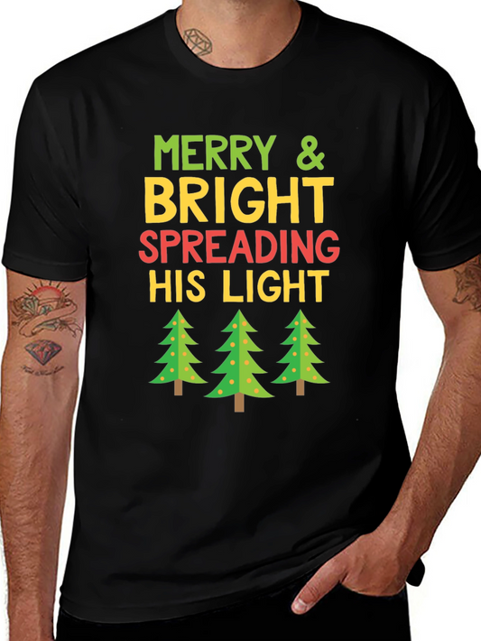 Merry & Bright Holiday T-Shirt