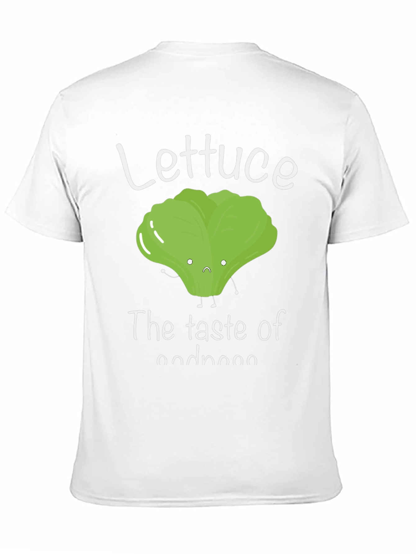 Lettuce The Taste of Goodness Funny Graphic Tee