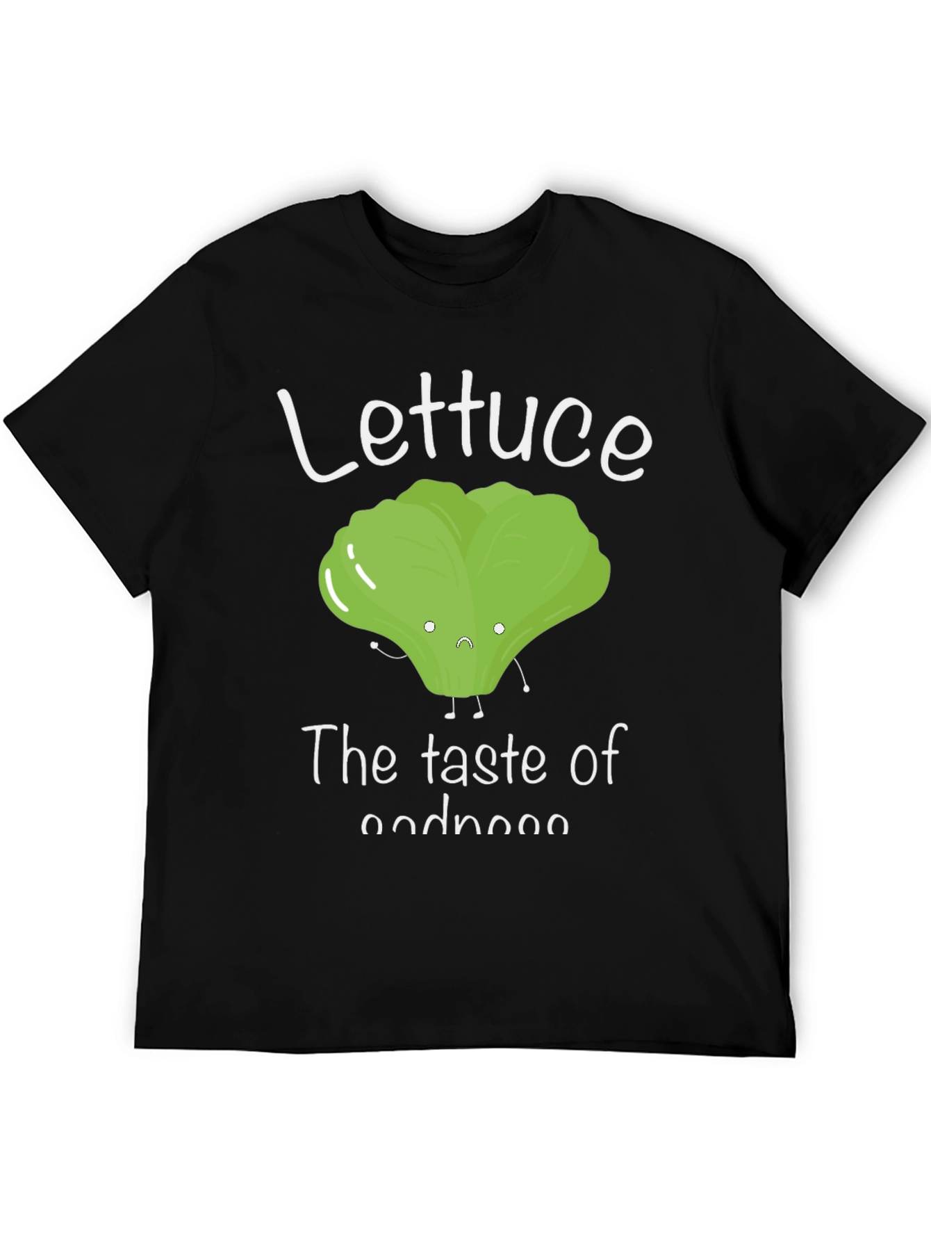 Lettuce The Taste of Goodness Funny Graphic Tee