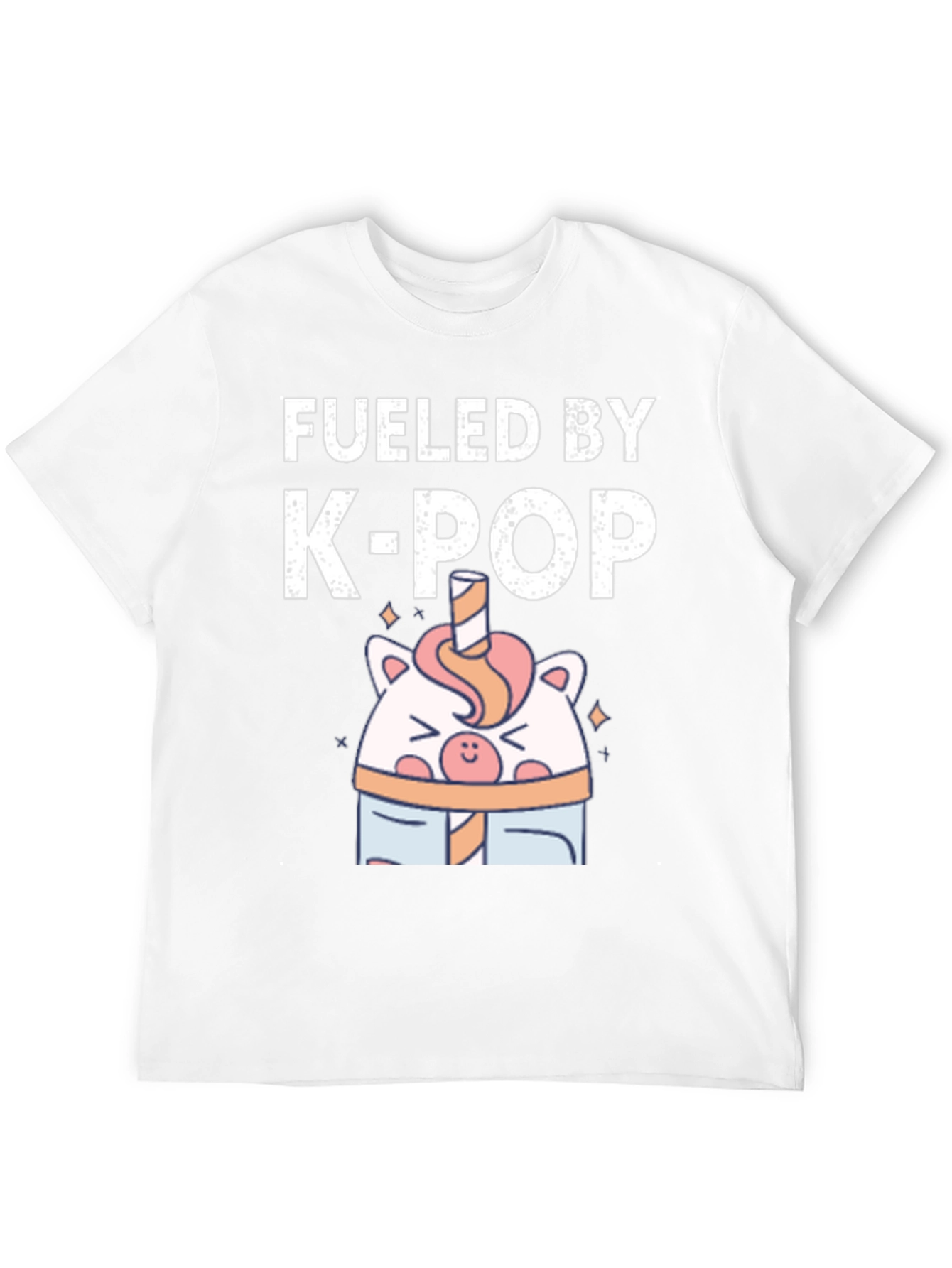 Fueled by K-Pop T-Shirt - Cute Kawaii Style