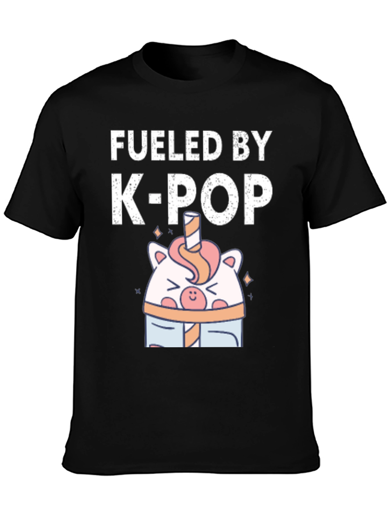 Fueled by K-Pop T-Shirt - Cute Kawaii Style