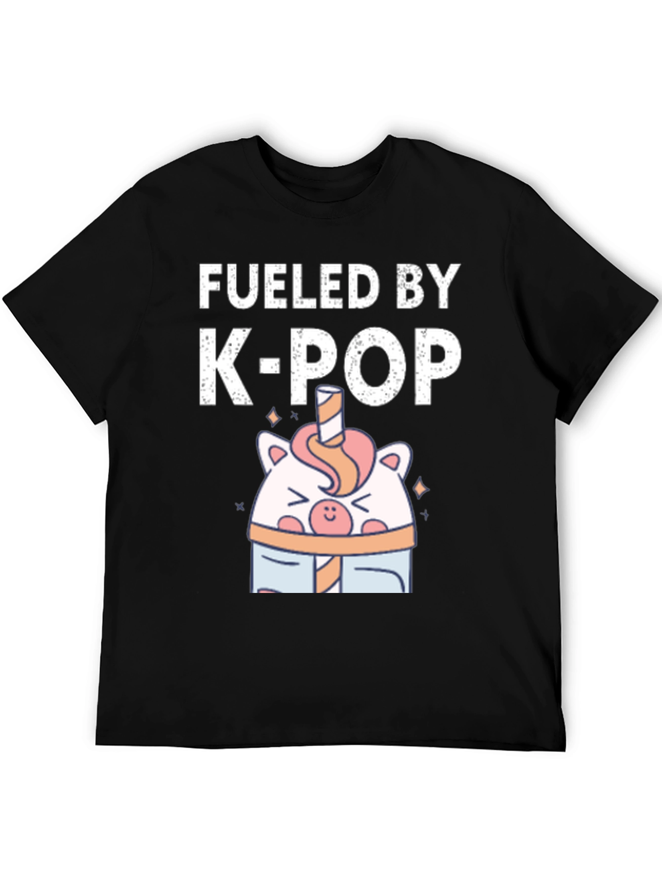 Fueled by K-Pop T-Shirt - Cute Kawaii Style