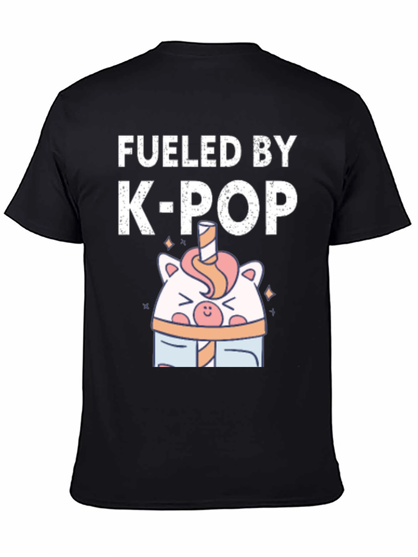 Fueled by K-Pop T-Shirt - Cute Kawaii Style