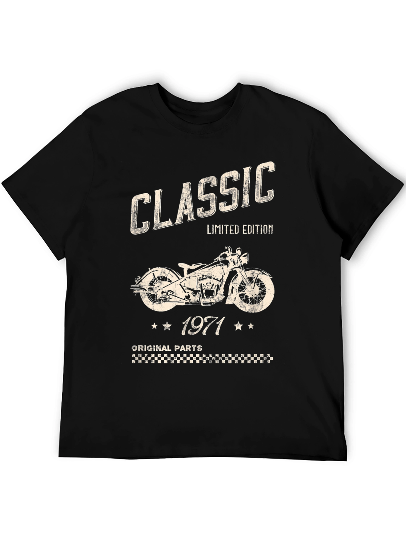 Classic 1971 Motorcycle T-Shirt - Limited Edition