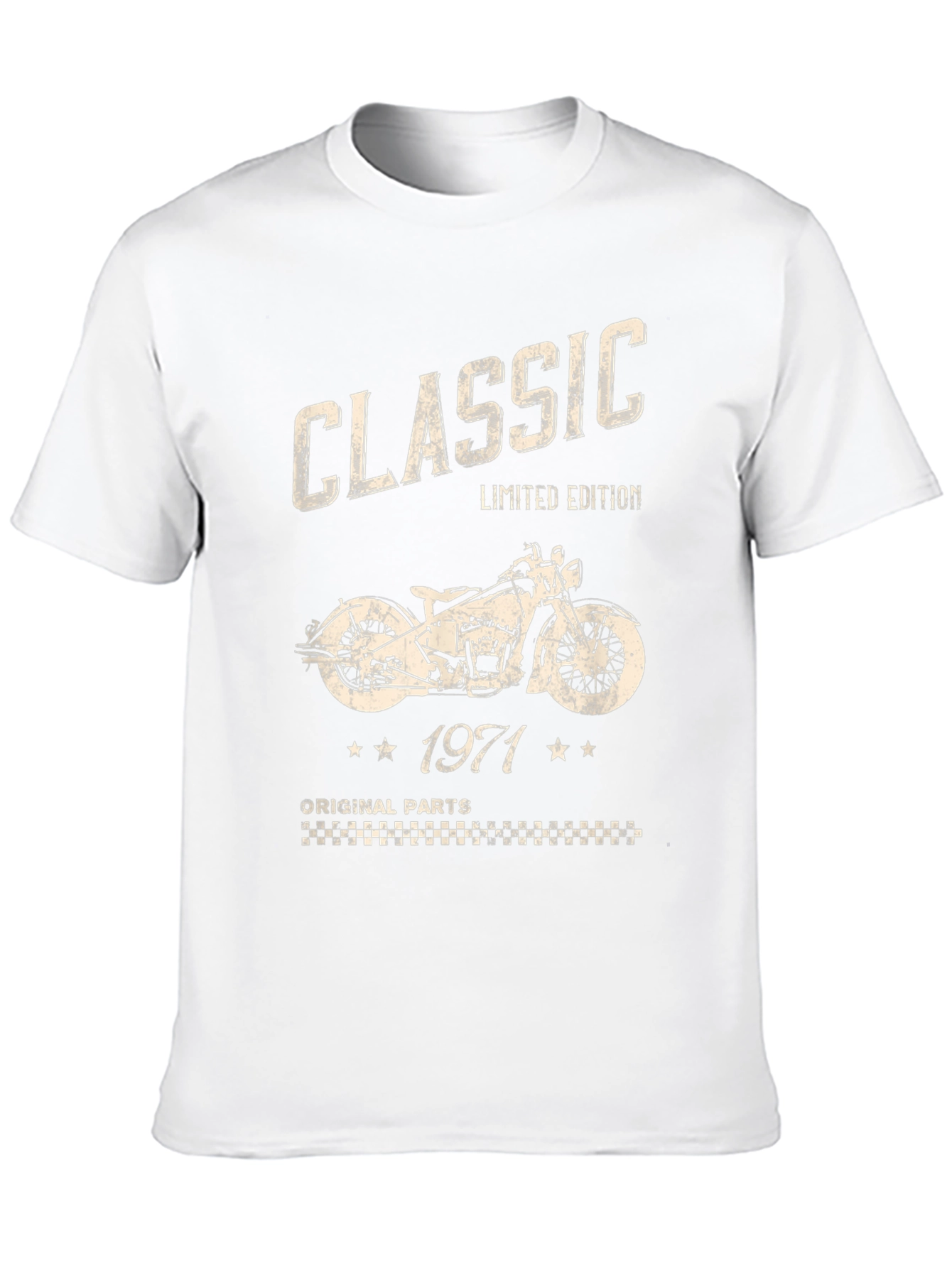 Classic 1971 Motorcycle T-Shirt - Limited Edition