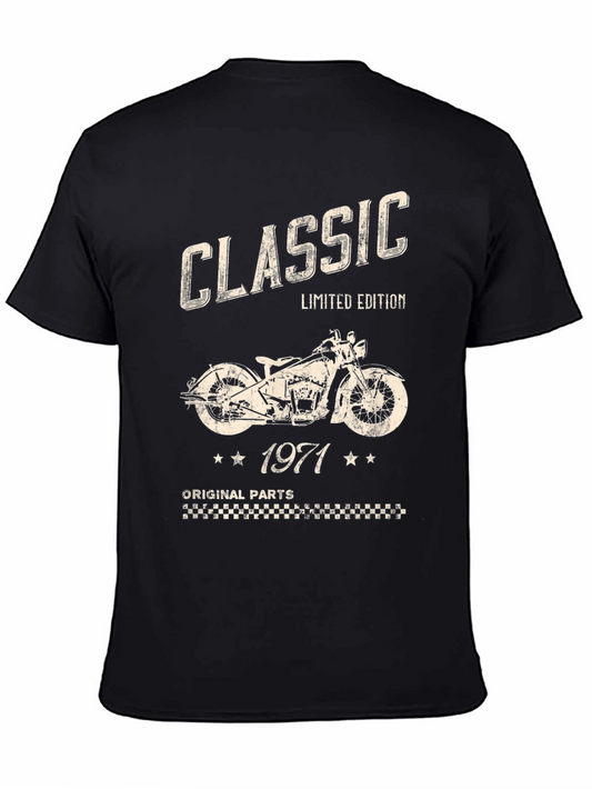 Classic 1971 Motorcycle T-Shirt - Limited Edition