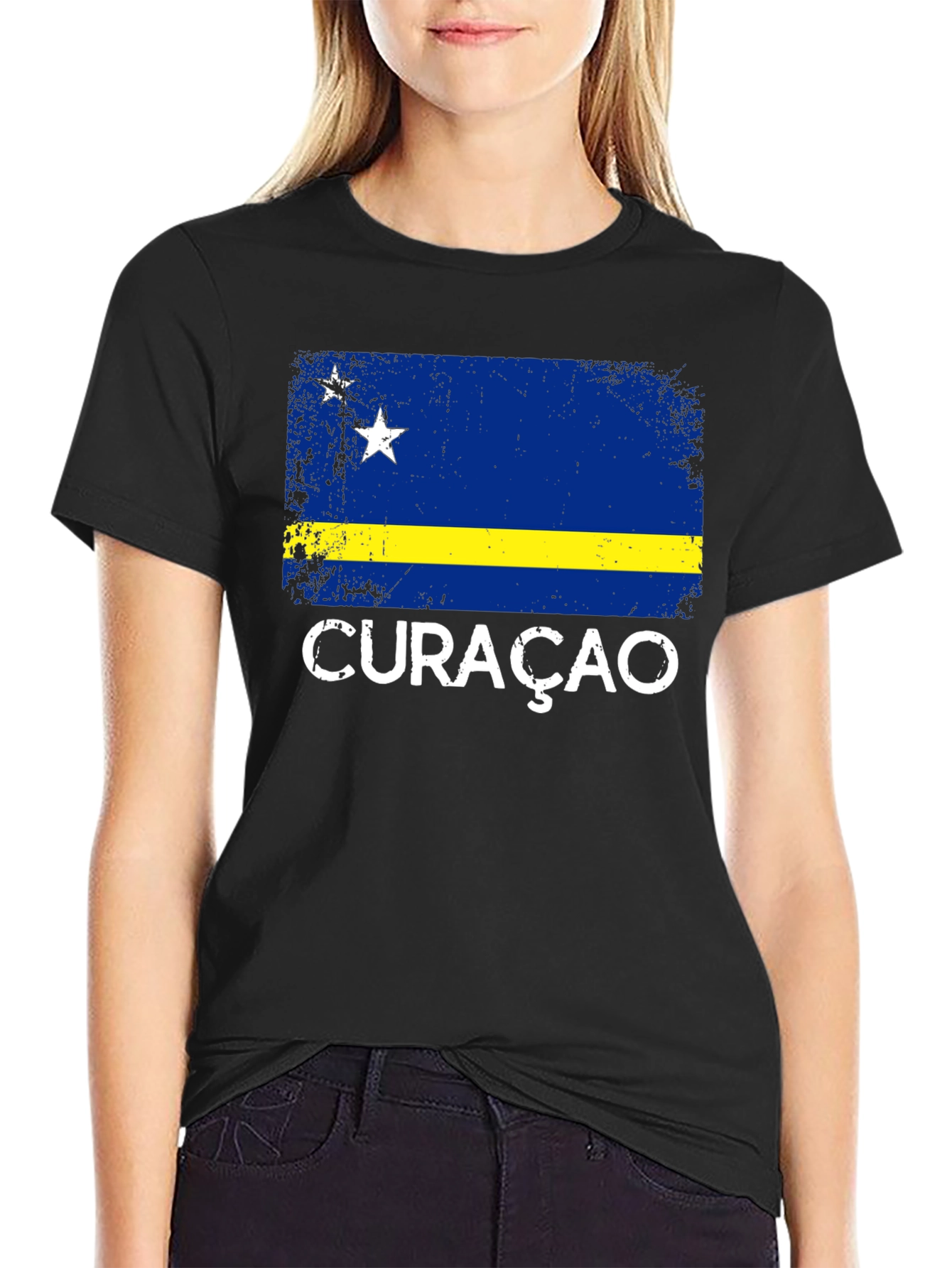 Curaçao Flag Graphic T-Shirt