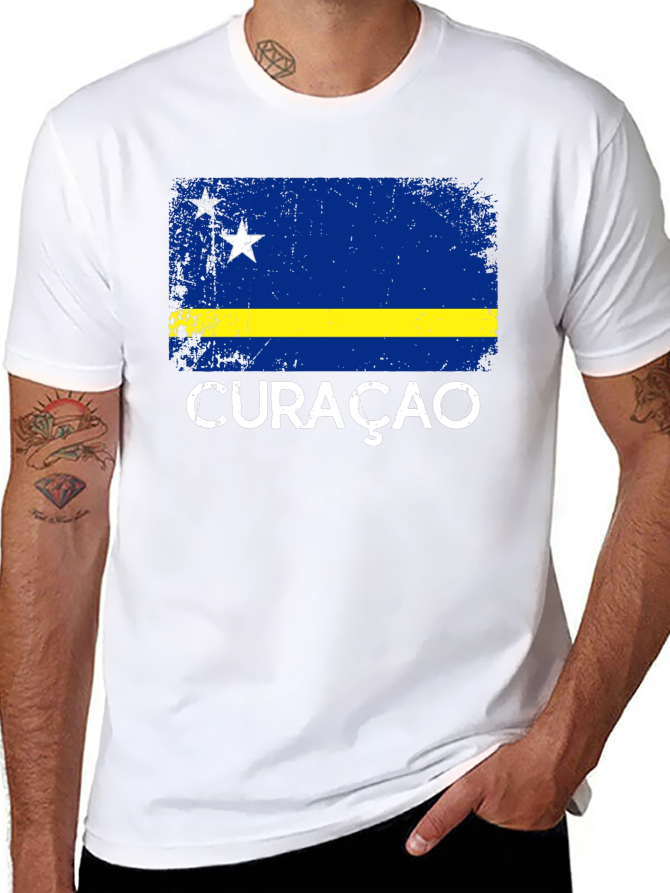 Curaçao Flag Graphic T-Shirt