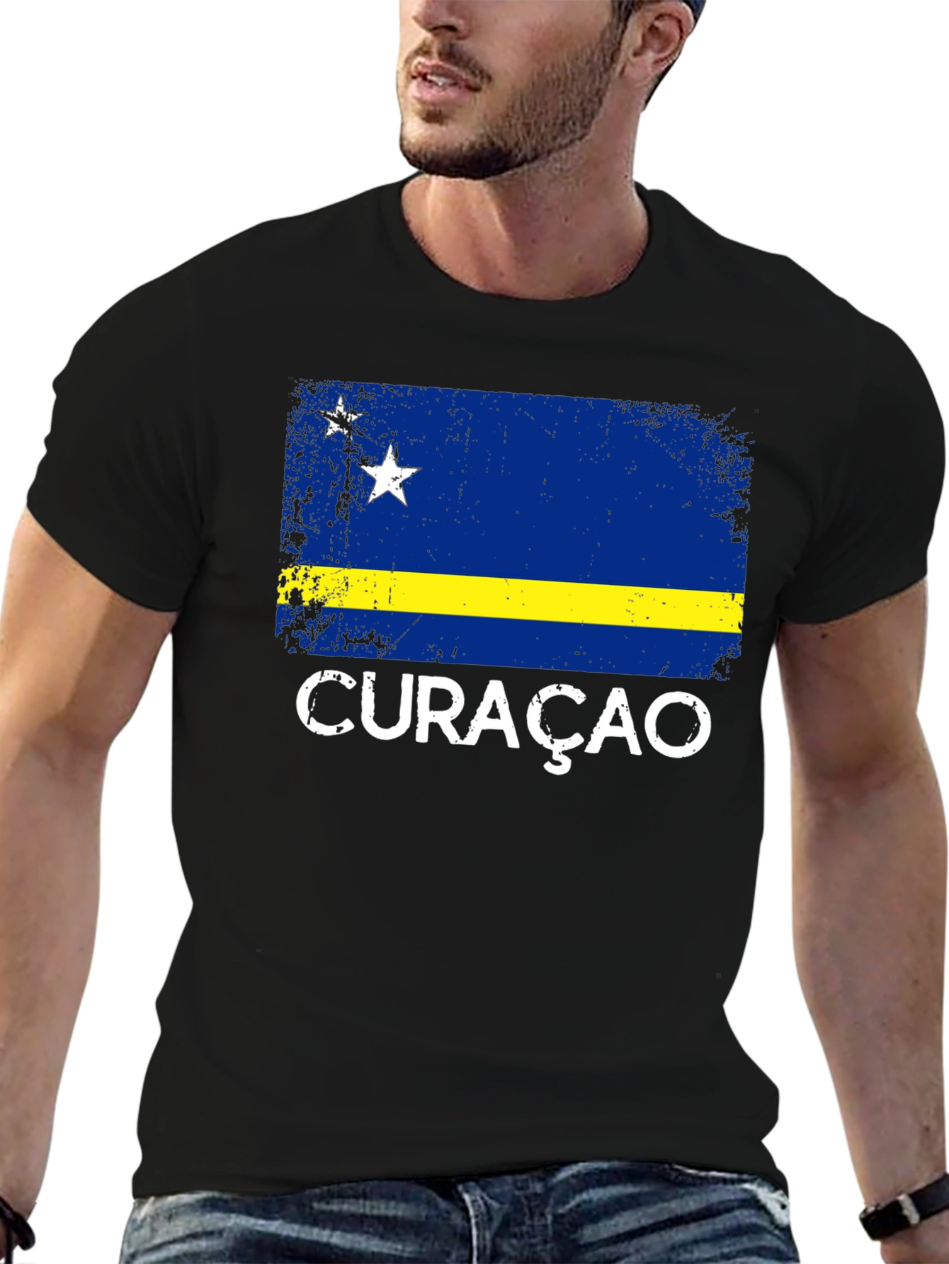 Curaçao Flag Graphic T-Shirt