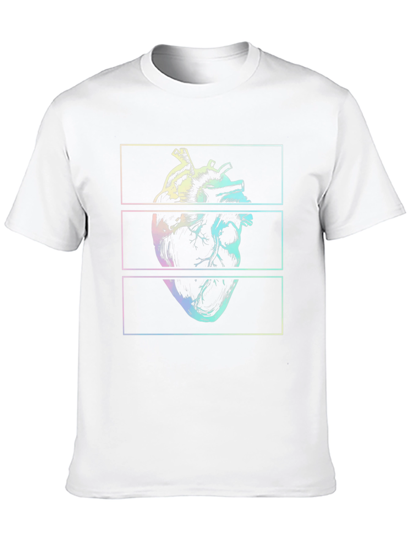 Anatomical Heart Graphic Tee - Urban Style