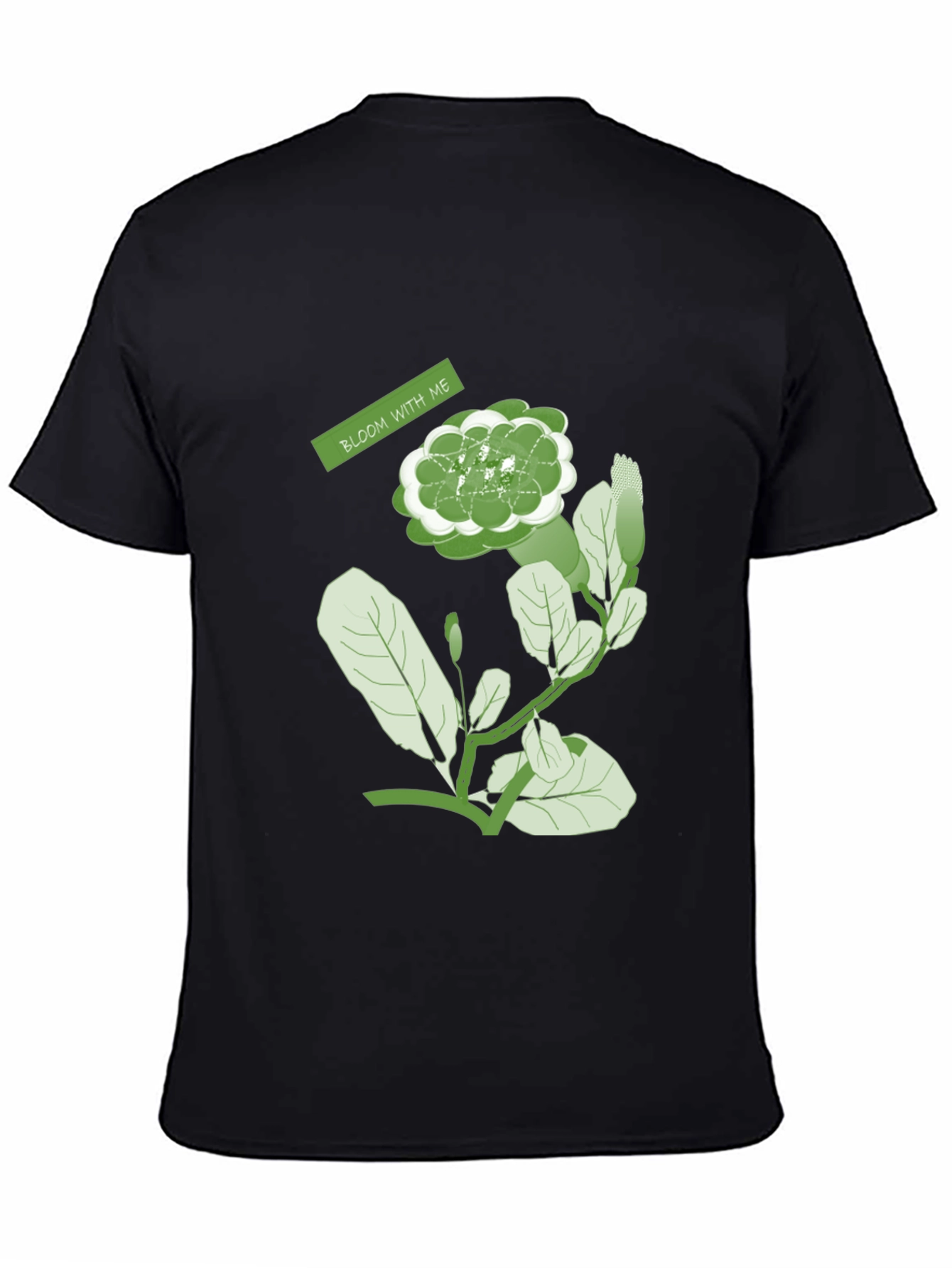 Bloom With Me Graphic Tee - Nature Inspired Design