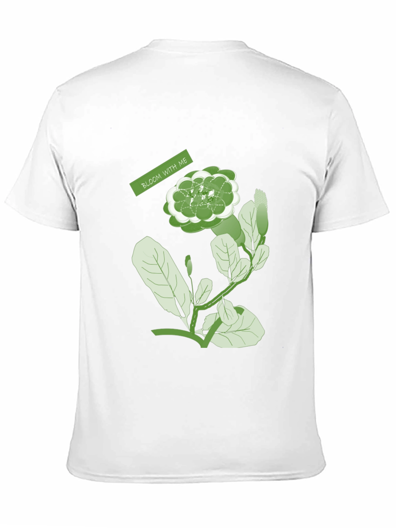 Bloom With Me Graphic Tee - Nature Inspired Design