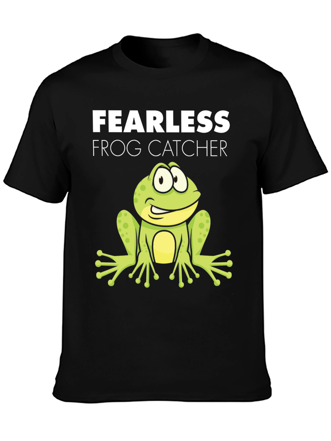 Fearless Frog Catcher Graphic T-Shirt