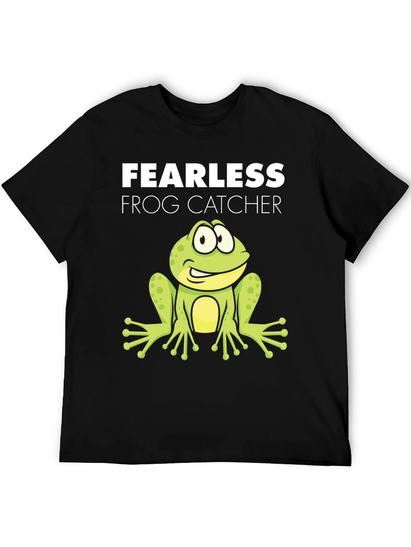 Fearless Frog Catcher Graphic T-Shirt