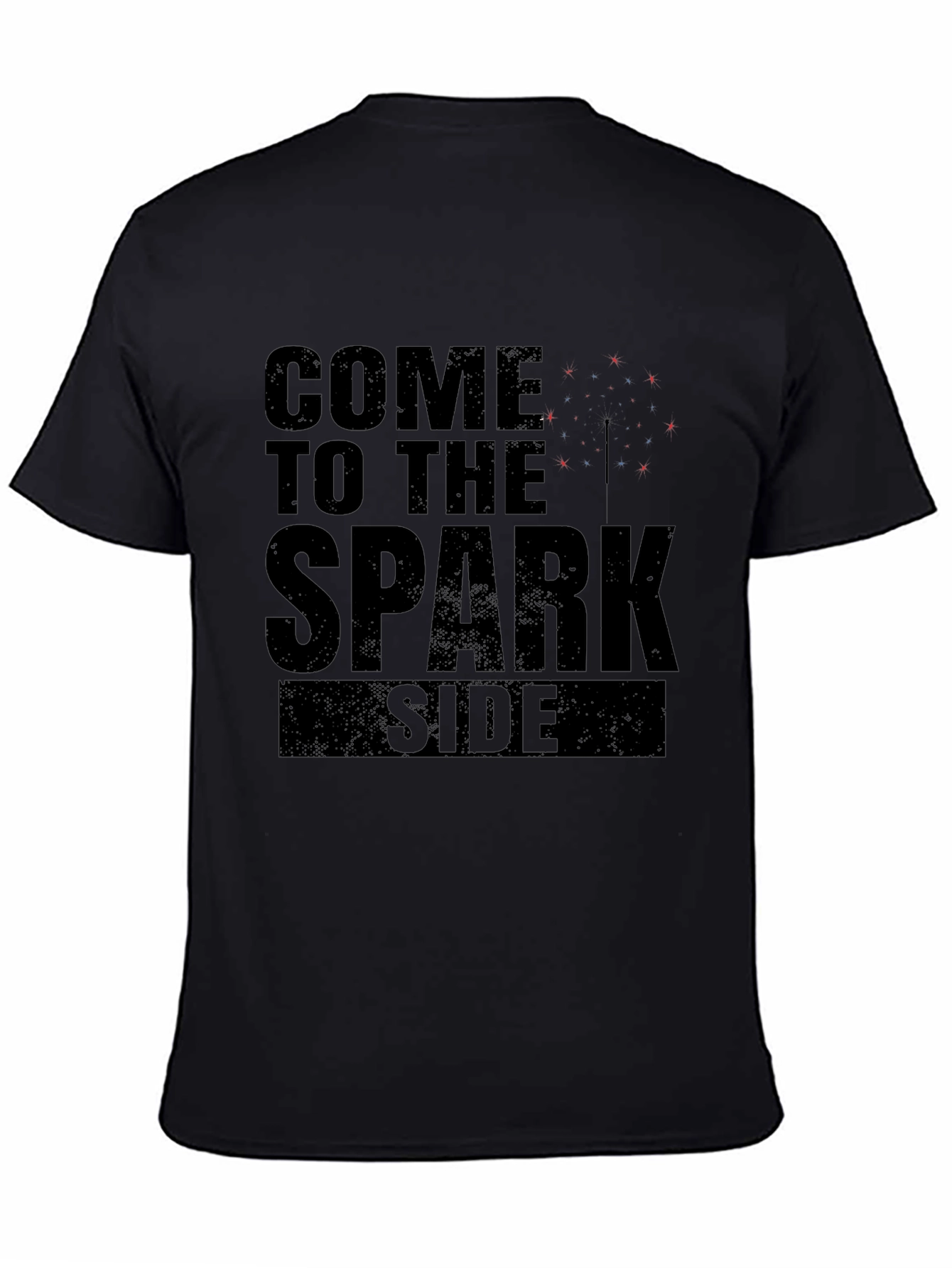 Come to the Spark Side Graphic Tee - Black