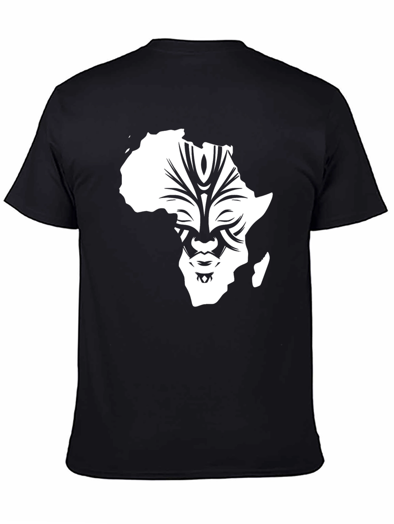 Tribal Africa T-Shirt - Black Graphic Tee