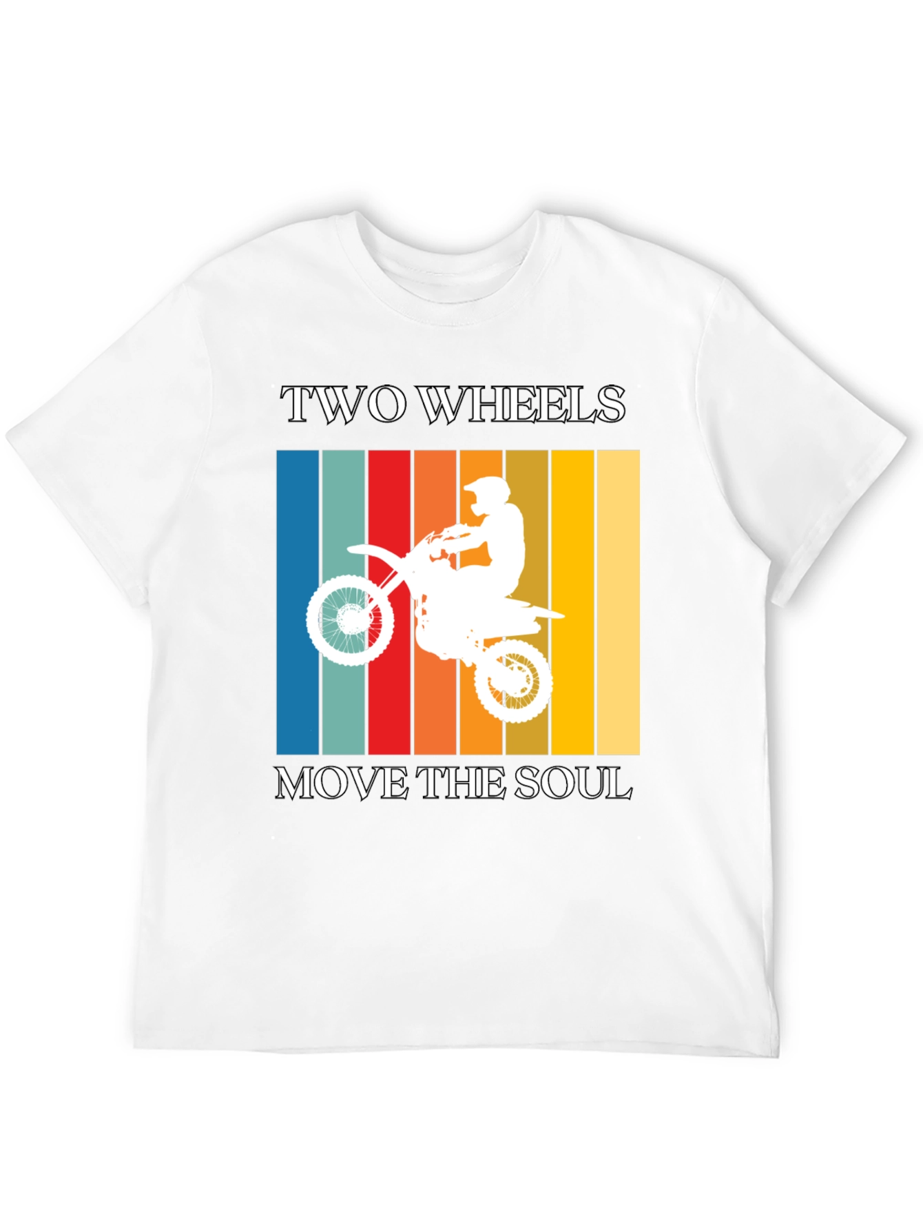 Two Wheels Move the Soul Graphic Tee