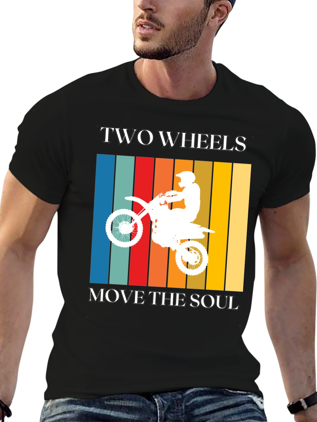 Two Wheels Move the Soul Graphic Tee