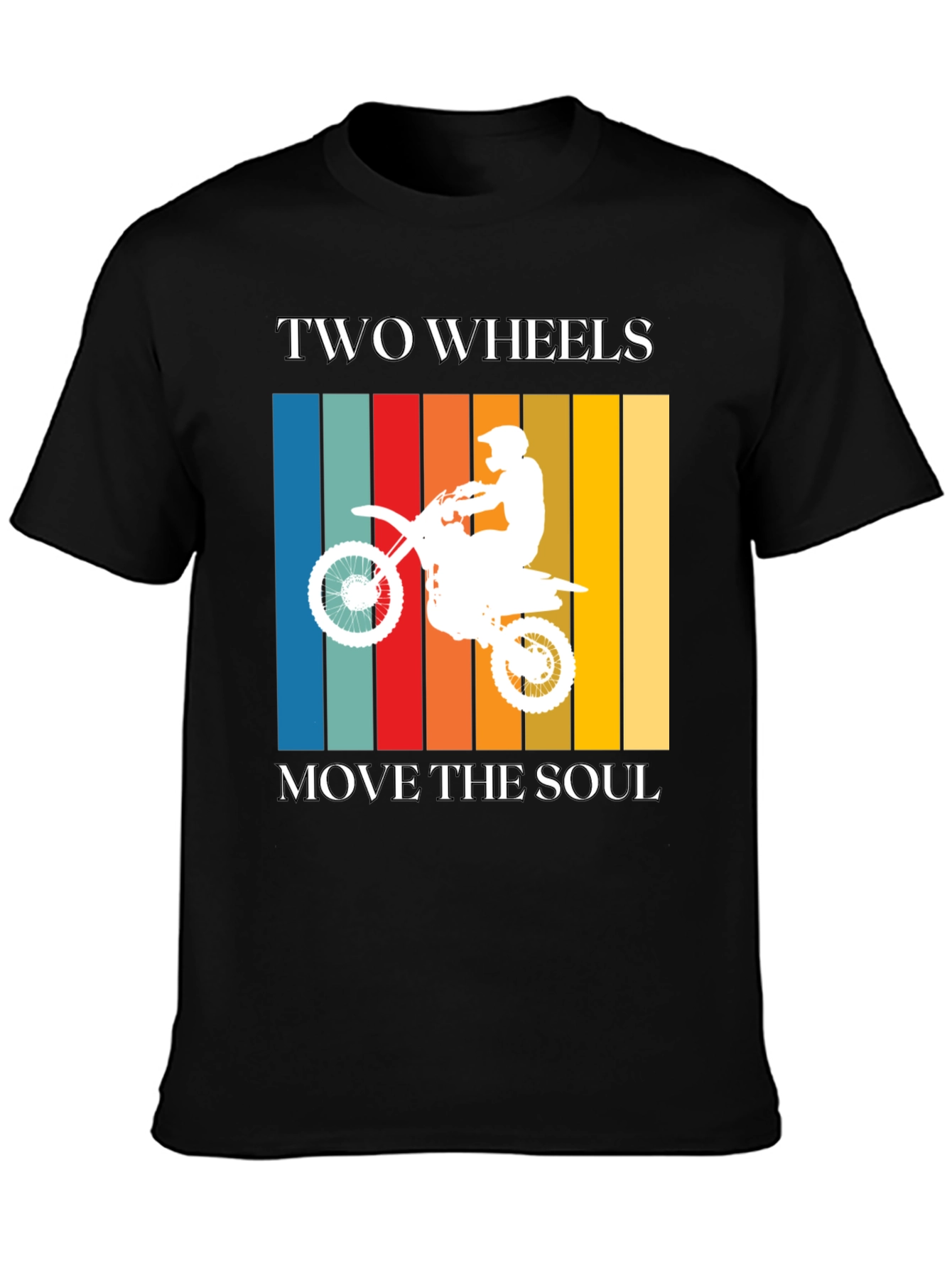Two Wheels Move the Soul Graphic Tee