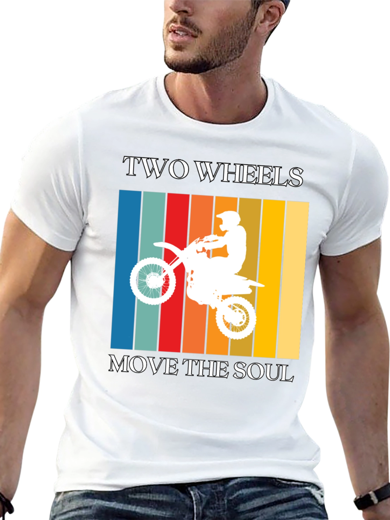 Two Wheels Move the Soul Graphic Tee