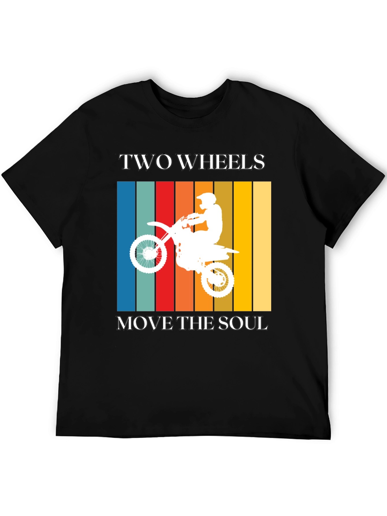Two Wheels Move the Soul Graphic Tee