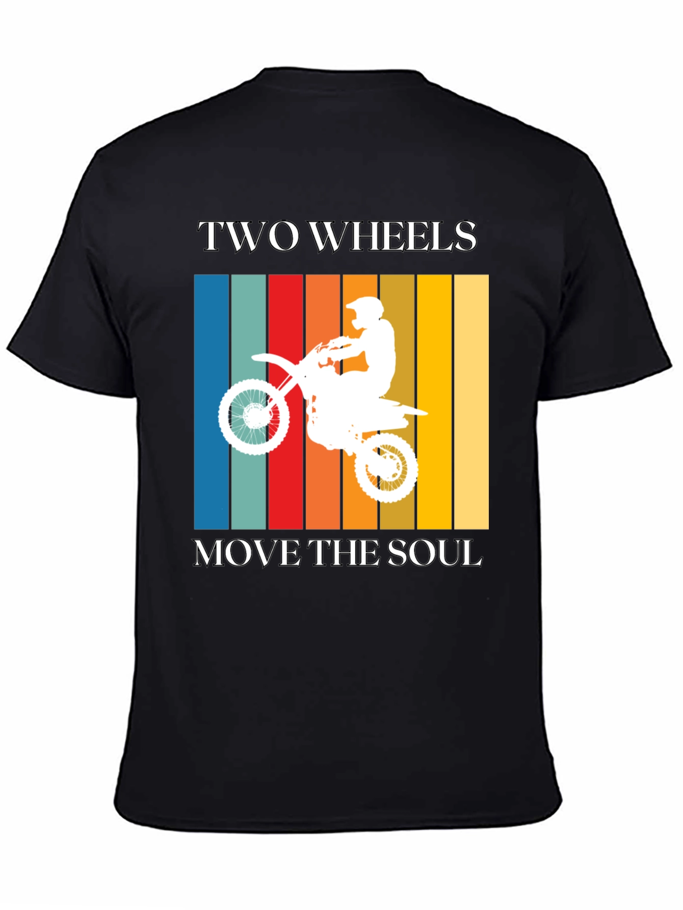 Two Wheels Move the Soul Graphic Tee