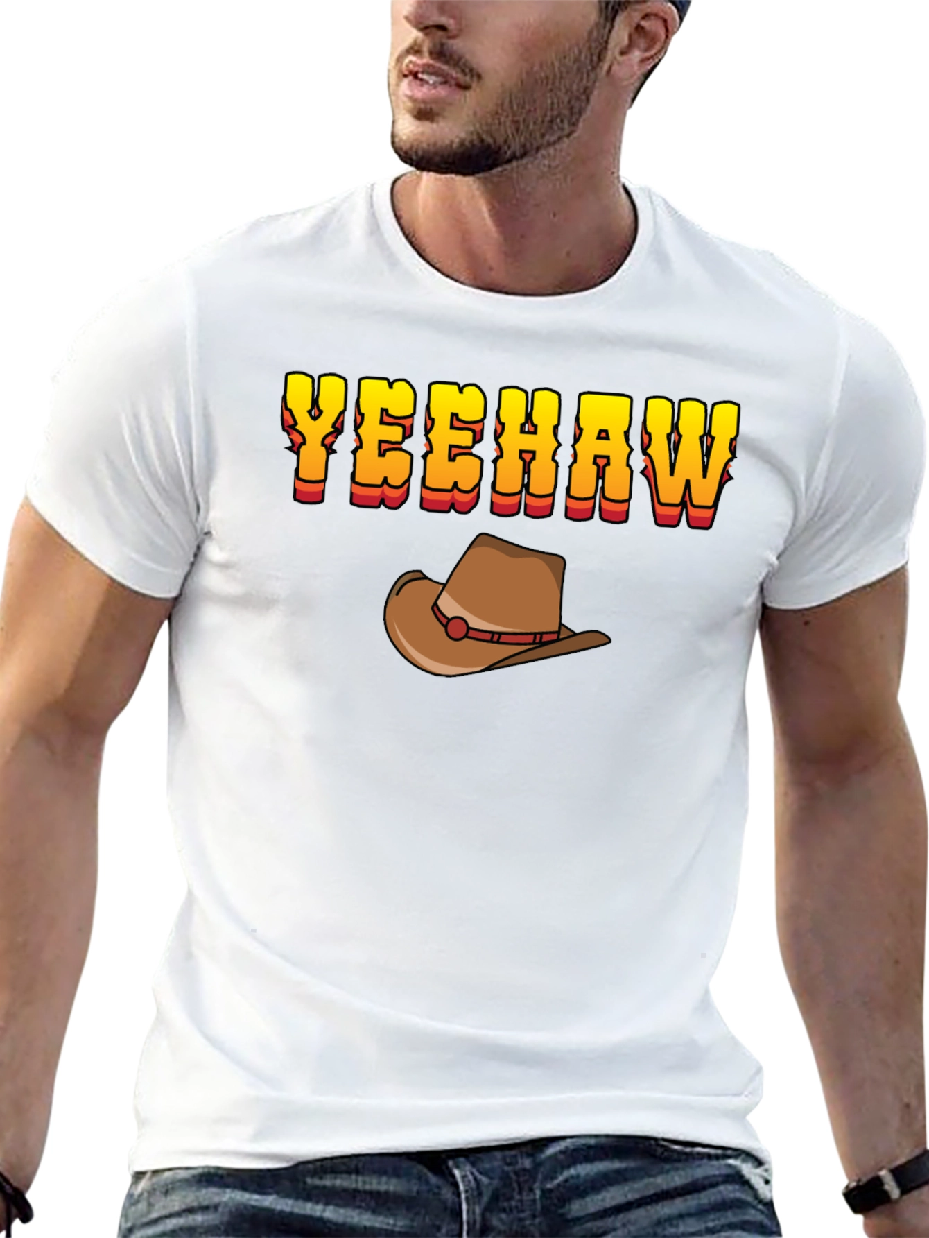 Yeehaw Cowboy Hat T-Shirt