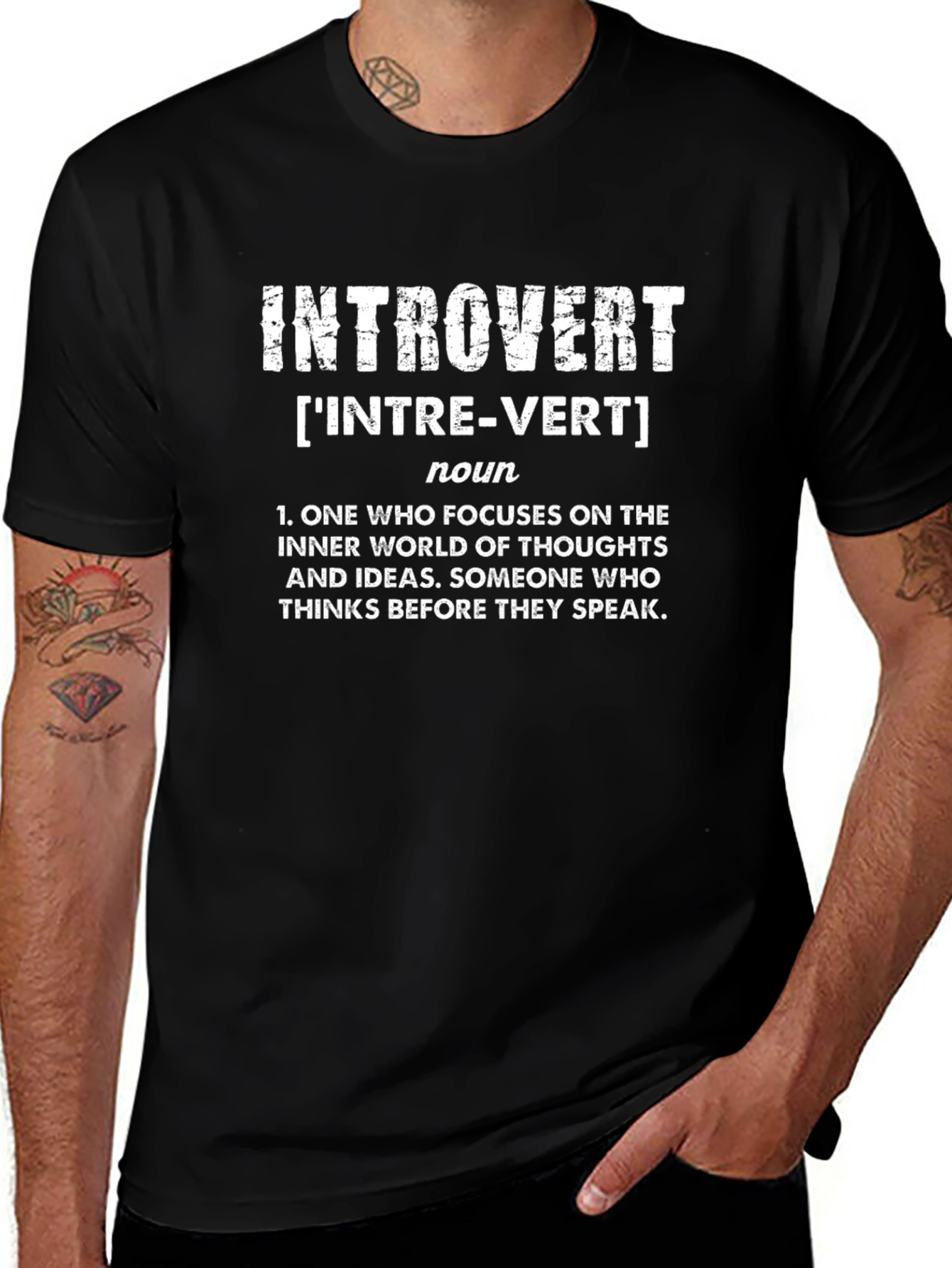 Introvert Definition T-Shirt - Thinkers Tee