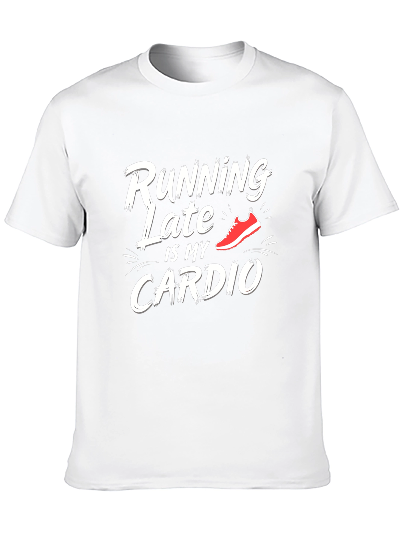 Running Late Cardio Graphic T-Shirt