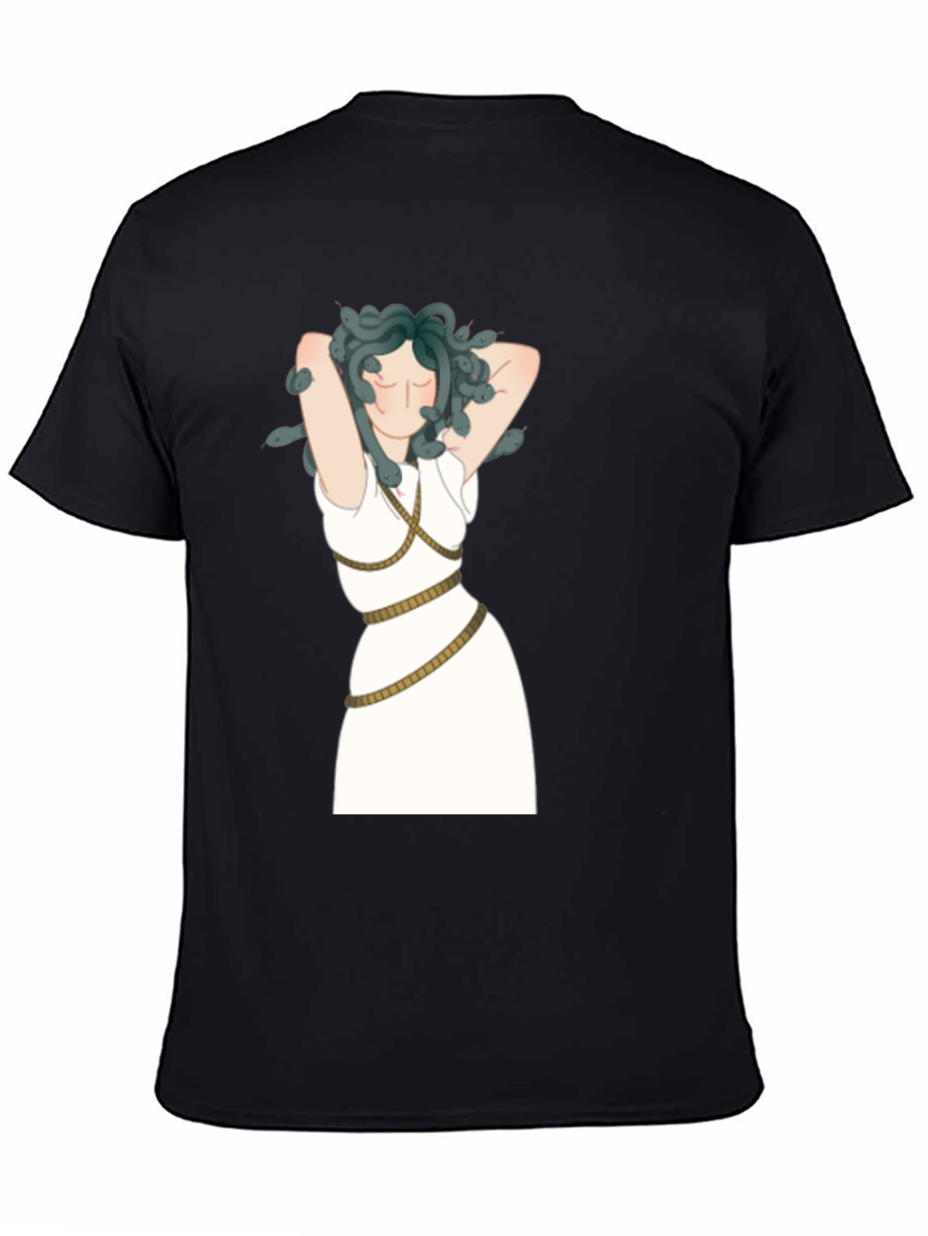 Medusa Graphic T-Shirt - Black