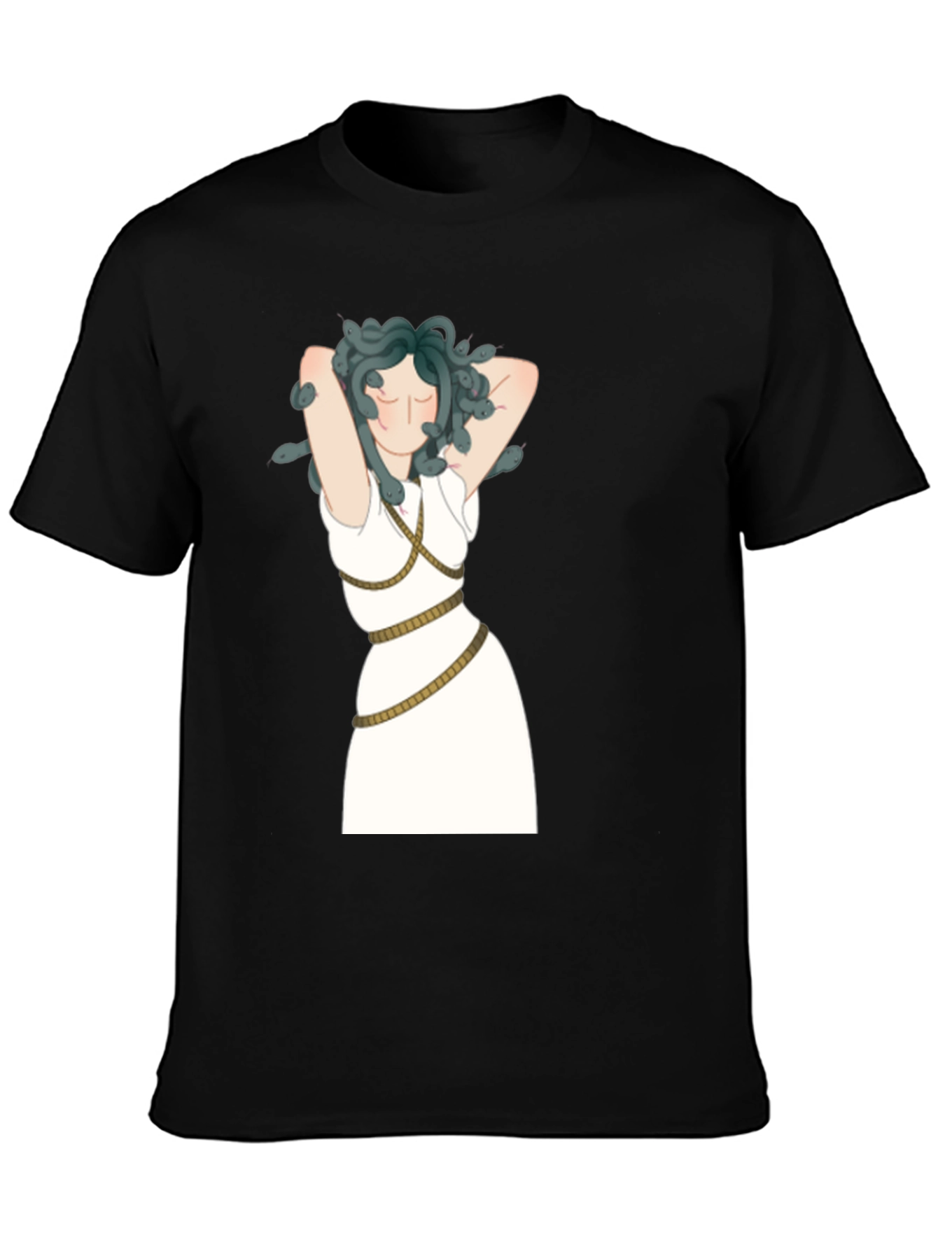 Medusa Graphic T-Shirt - Black