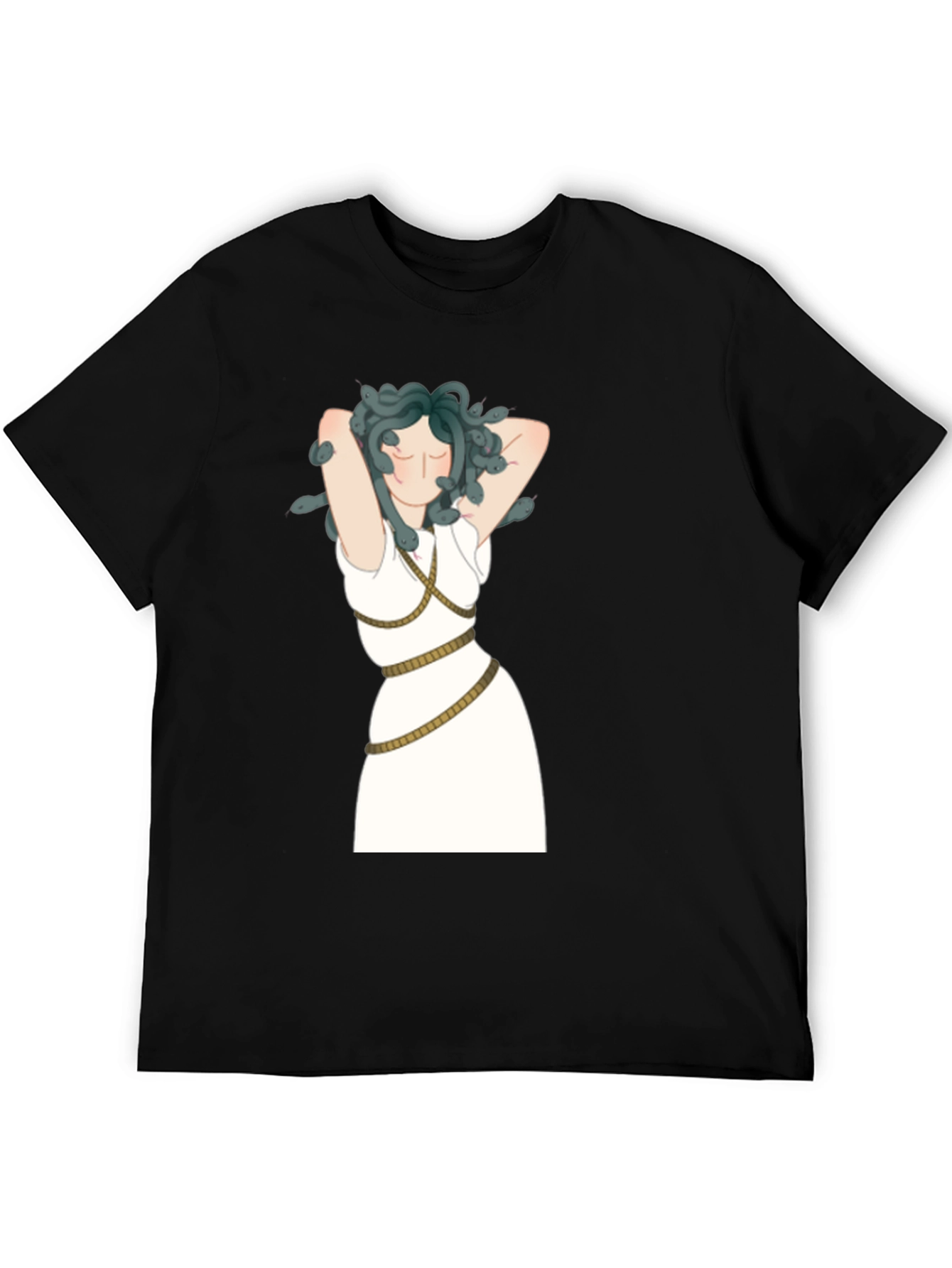 Medusa Graphic T-Shirt - Black
