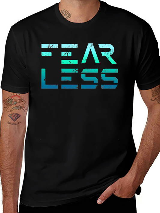 Fearless Graphic Tee - Mens Black T-Shirt