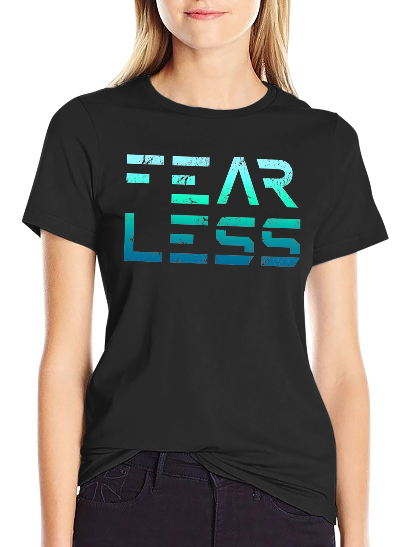 Fearless Graphic Tee - Mens Black T-Shirt