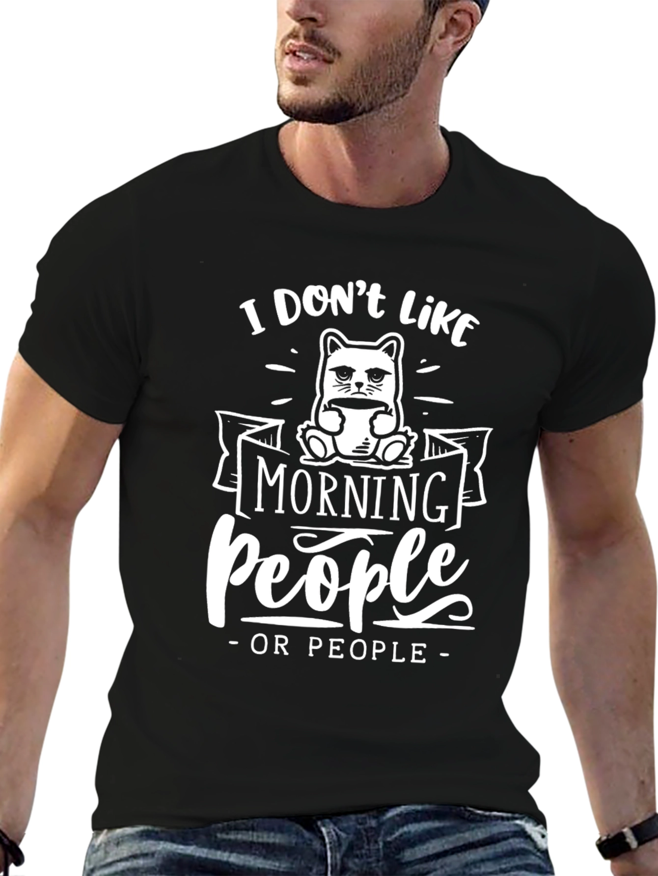 I Dont Like Morning People T-Shirt